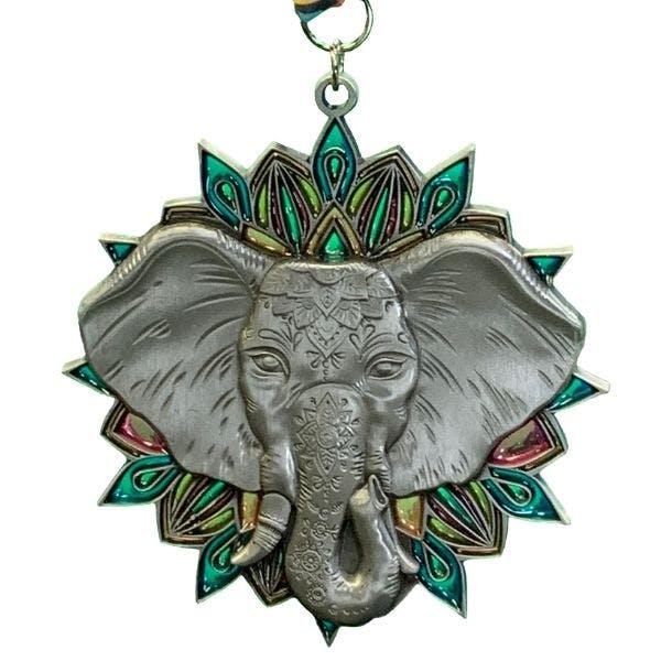 Elephants in Thailand Medal card image