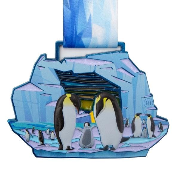 Penguin Waddle Medal card image