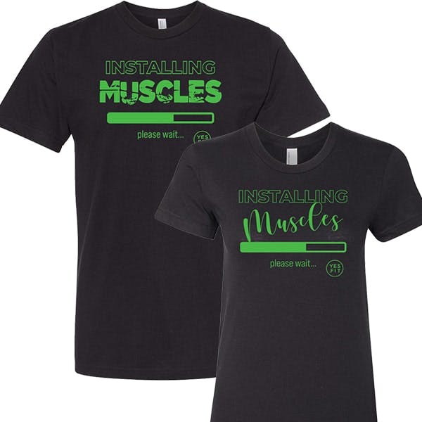 Installing Muscles Shirt card image