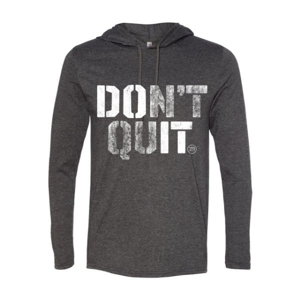 DON'T QUIT Lightweight Hoodie card image