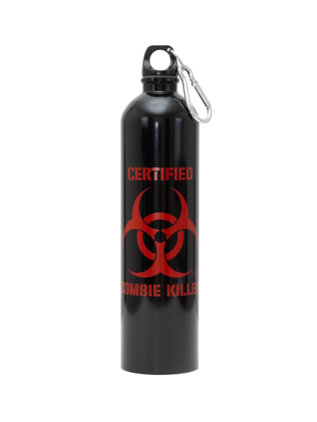Certified Zombie Killer Water Bottle card image